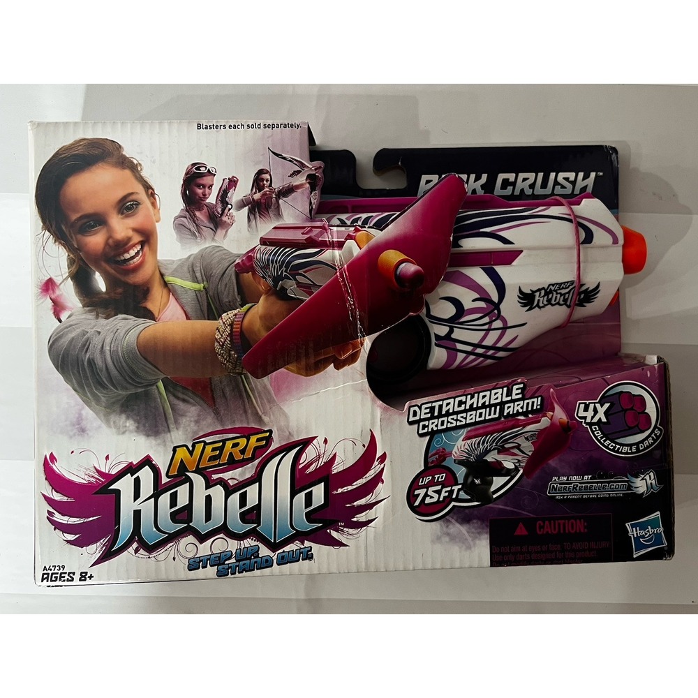 Nerf Rebelle Blaster Secrets & Spies Pink Crush crossbow
